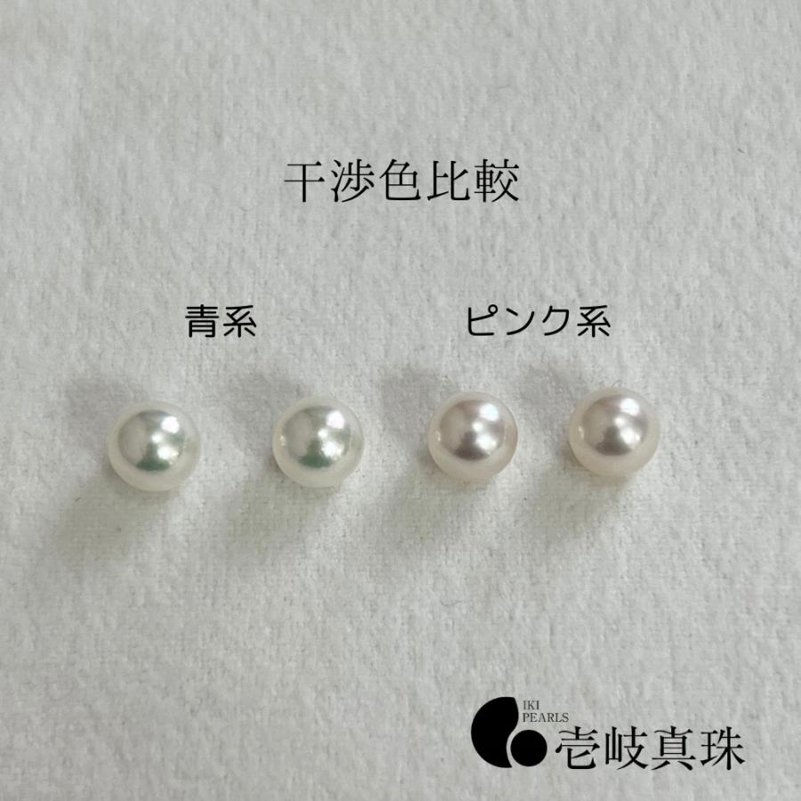 壱岐真珠 一粒パールピアス 7.0-7.5/7.5-8.0/8.0-8.5/8.5-9.0mm pt900（プラチナ900） /K18YG（18金イエローゴールド ） スタッドピアスの画像