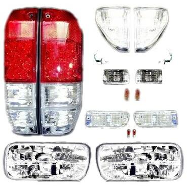 トヨタ ランクル プラド 78 ヘッドライト & コーナー ウィンカー LED 