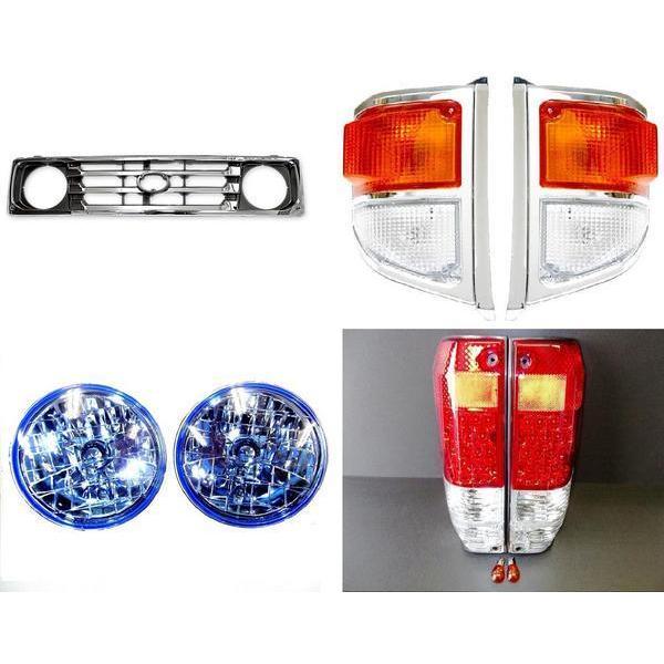 ランドクルーザー トヨタ ランクル 70 系 77 フロントグリル ヘッド