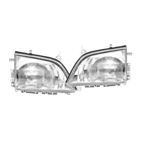 トヨタ カムロード クリスタル ヘッドライト 左右SET 純正タイプ