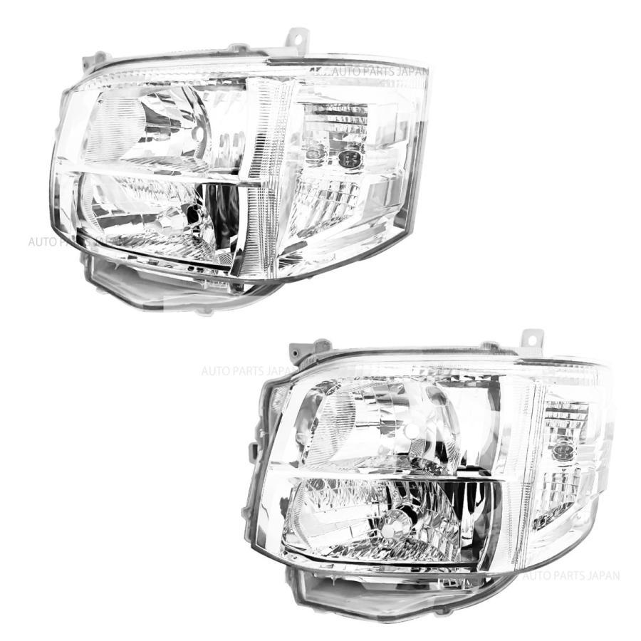 送料込 トヨタ ハイエース 日本光軸 DEPO ヘッドライト 左右 セット 200 系 3型 HID車 純正タイプ KDH TRH 200K 200V 201K 201V 206K 206V_2