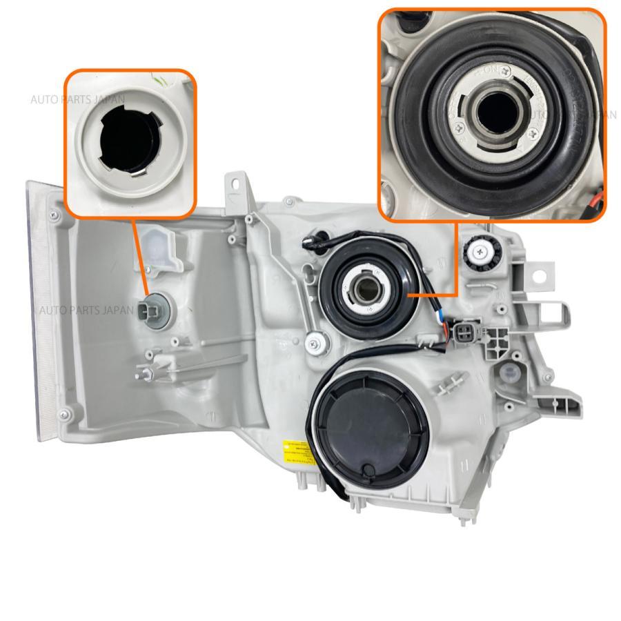 送料込 トヨタ ハイエース 日本光軸 DEPO ヘッドライト 左右 セット 200 系 3型 HID車 純正タイプ KDH TRH 200K 200V 201K 201V 206K 206V_5