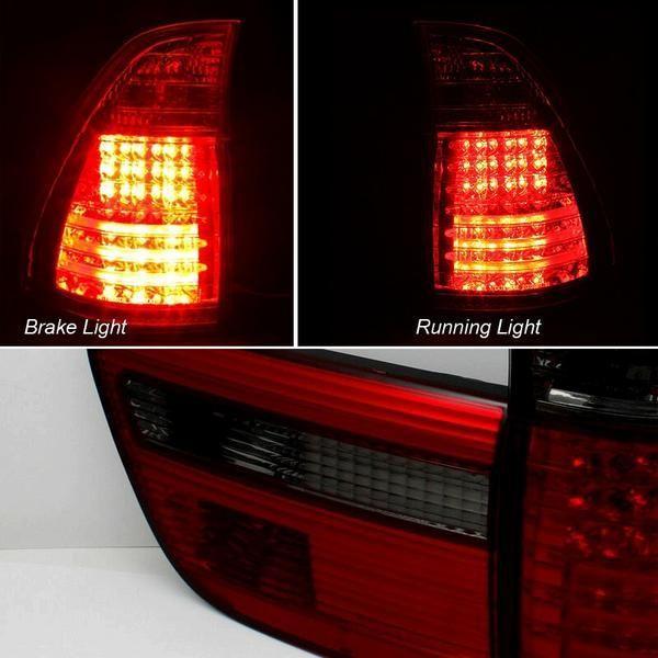 BMW ビーエムダブリュー X5 4WD 3.0I 4.4I FA30 FB44 LEDスモークコンビテール 送料無料 輸入車 社外品 ライト ランプ クールの画像