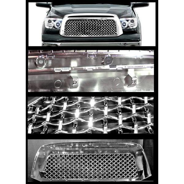 送料無料 トヨタ タンドラ 07年〜 ベントレータイプ クロームメッキ