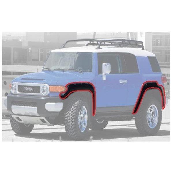 トヨタ FJクルーザー 07y-12y ワイド オーバーフェンダー 1台分