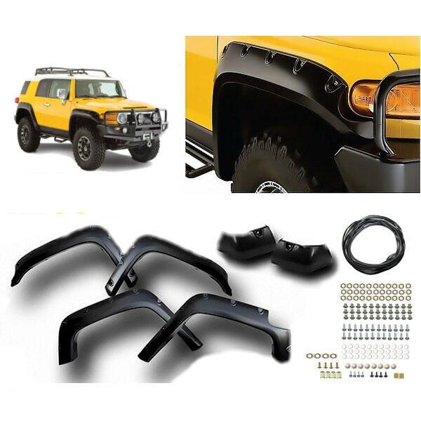 fjクルーザー 新品　純正オーバーフェンダー トヨタ FJ クルーザー 07y- ワイド オーバーフェンダー 1台分