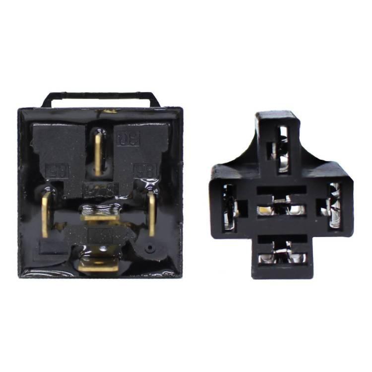 5極リレー カプラー配線付 5線 DC24V用 40A 1個 HID セキュリティー