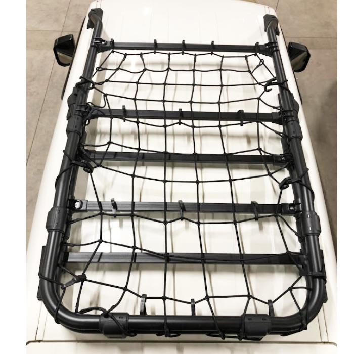 【最終値下げ】ルーフラックとカーゴネット　セット ショウワガレージ A-xカーゴネット Lサイズ 120cm×100cm