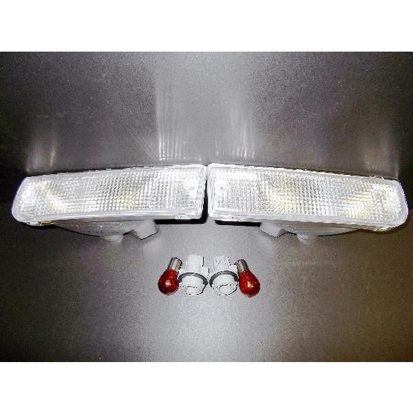 トヨタ ハイラックスサーフ 130系 フロント クリア ウィンカーランプ VZN130 LN130 KZN130 LN131 左右 サーフ ワイド ナロー 兼用 送料無料