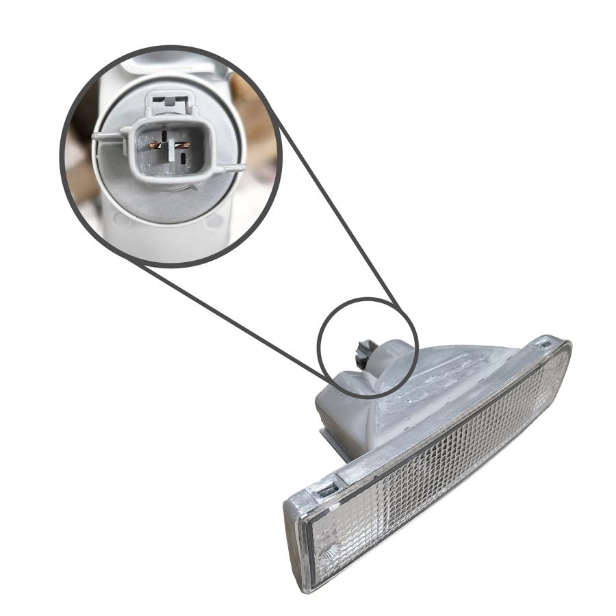 トヨタ ハイラックスサーフ 130系 フロント クリア ウィンカーランプ VZN130 LN130 KZN130 LN131 左右 サーフ ワイド ナロー 兼用 送料無料