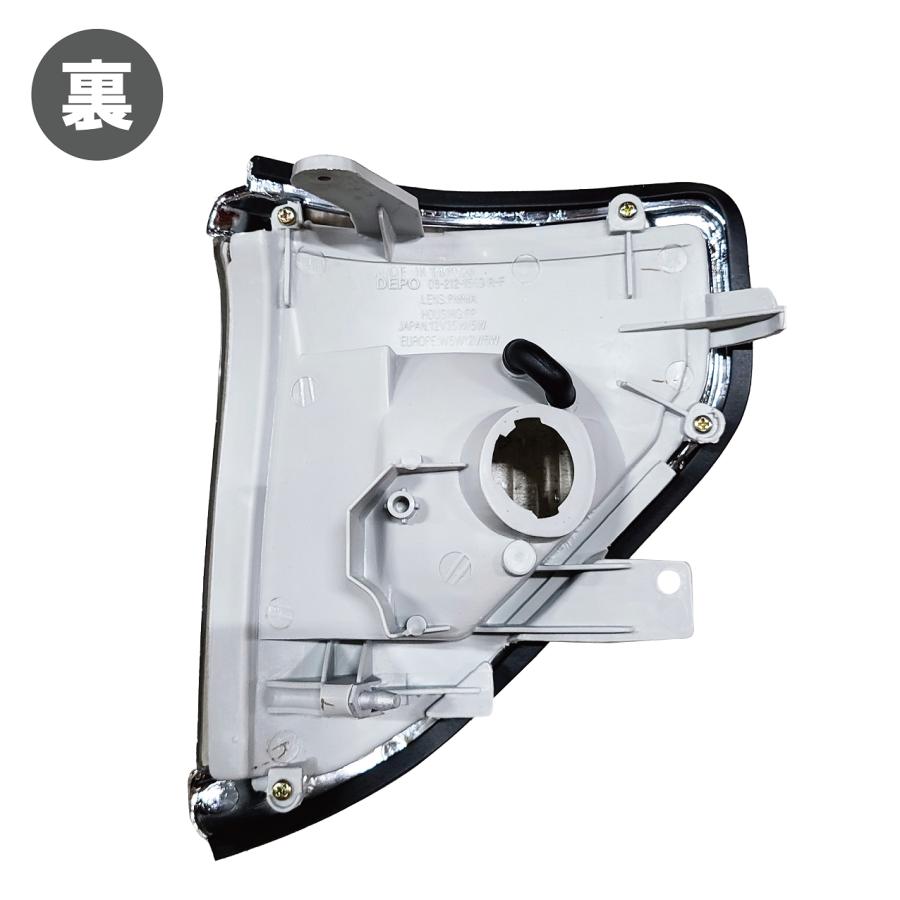 トヨタ KZJ78W ランドクルーザープラド ウィンカーレンズ コーナーレンズ トヨタ ランドクルーザー プラド 71 78 系 クリスタル コーナー