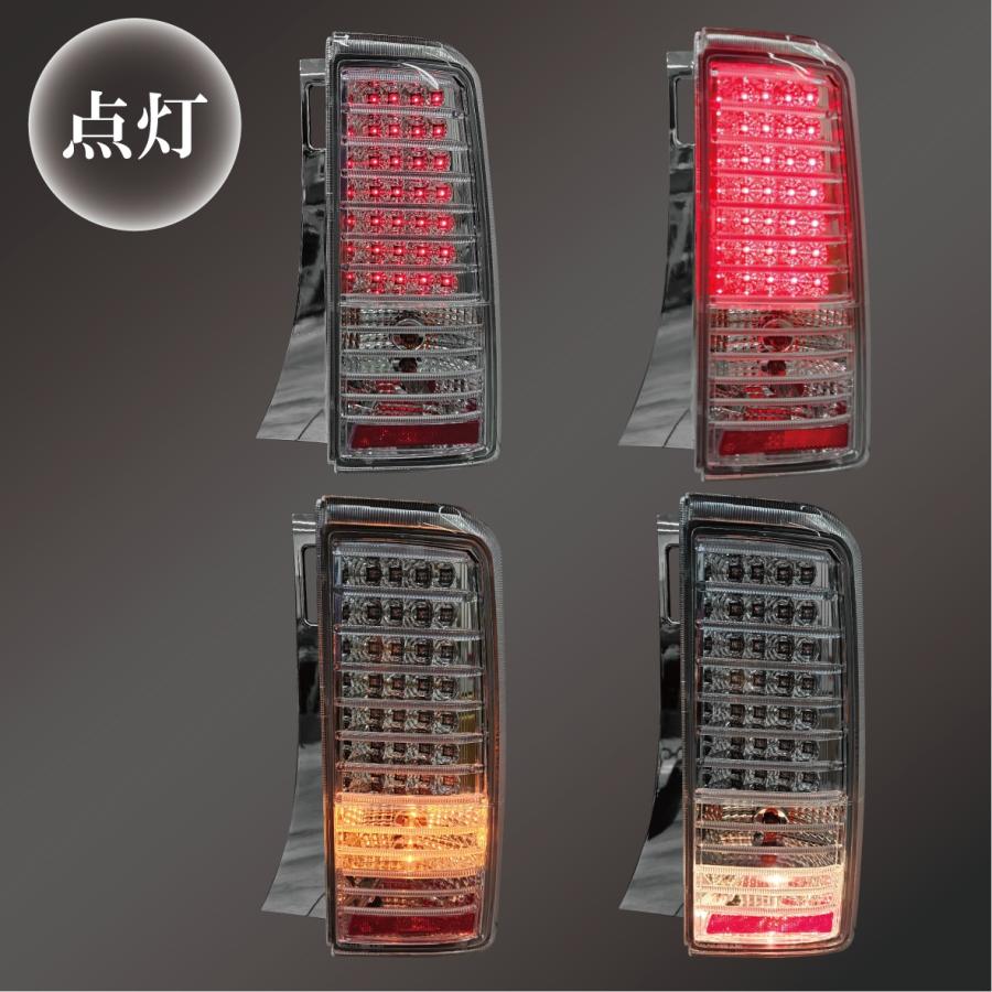 bB用　社外LEDテール トヨタBb NCP30 NCP31 NCP35 28連LEDクリスタルテールランプ