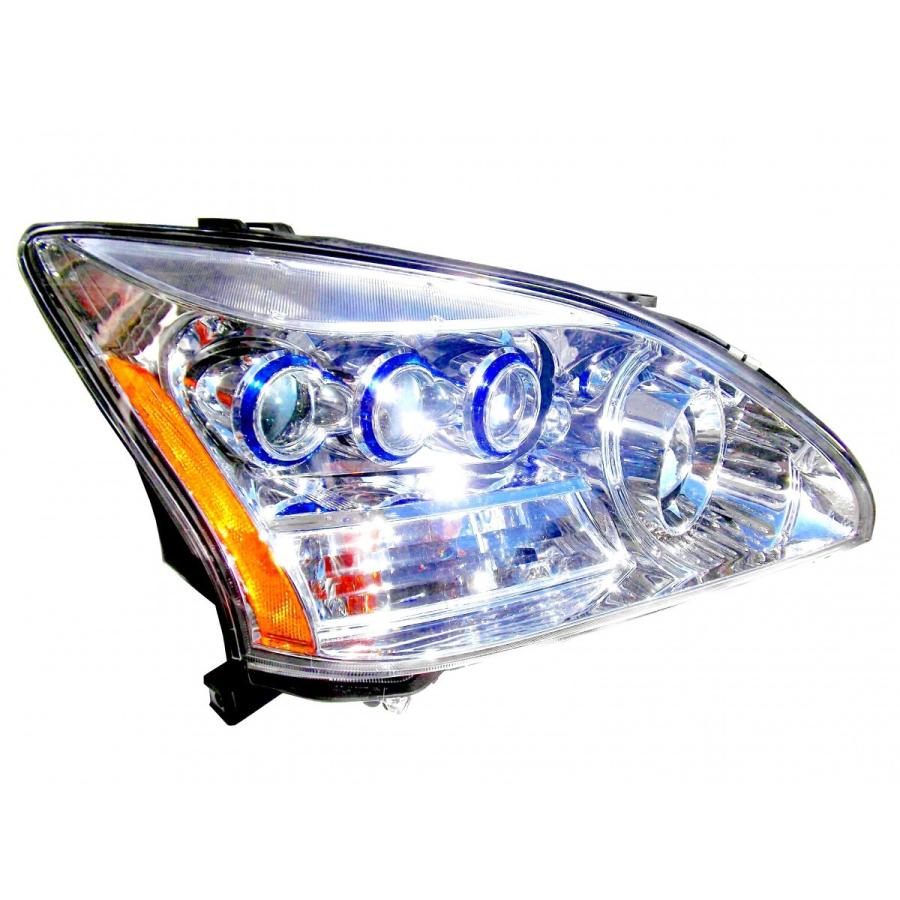 TOYOTA ハリアー30 3連プロジェクターヘッドライト左右セット