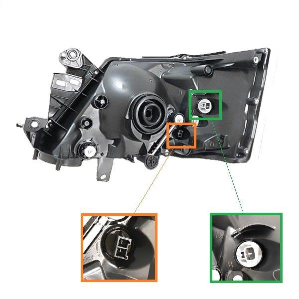 NV350 日産 キャラバン E26 前期 日本光軸仕様 ヘッドライト 左右