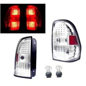 GM シボレー トレイルブレイザー LED クリスタル クローム テールランプ テール 左右 SET セット 送料無料
