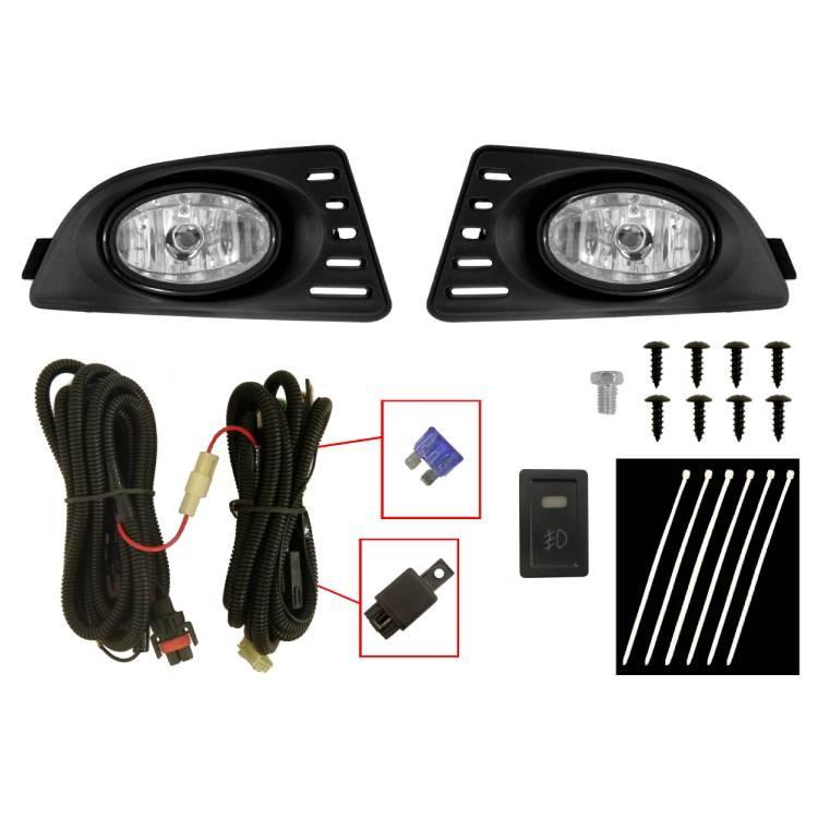 ホンダ インテグラDC5 スタンレー 純正フォグランプ Clear Genuine JDM OEM Stanley Fog lights P1240 Honda Integra