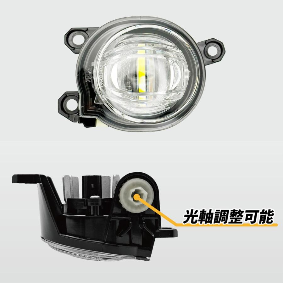 LEDフォグランプ 汎用 クロームメッキ スイフト スズキ ZCDDS ZDDDS ZCEDS ZDEDS HV ハイブリッド クローム