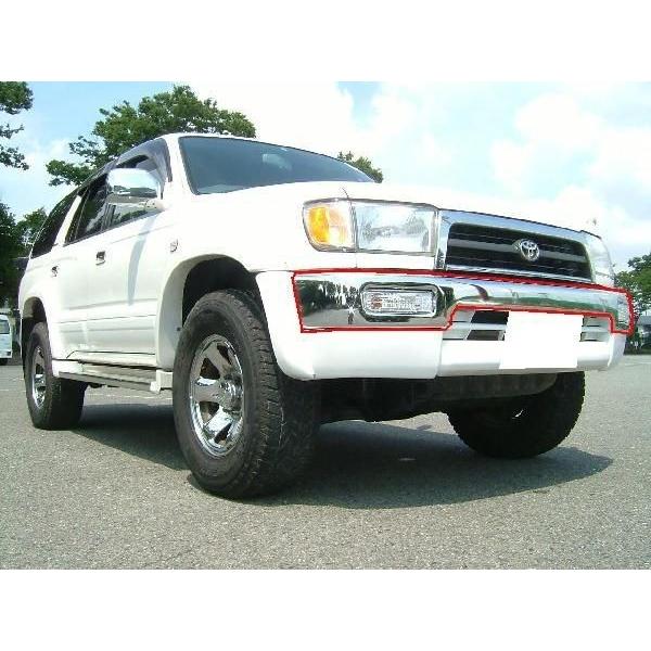 ハイラックスサーフ 18 系 185 フロント クロームメッキバンパー