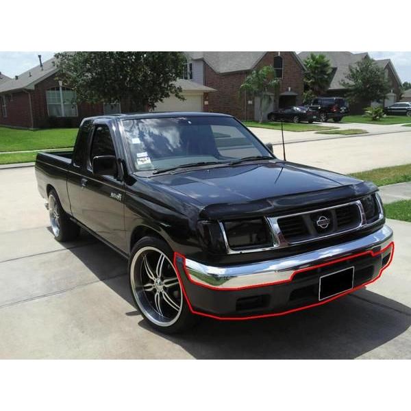 日産 ニッサン ダットサン D22系 フロントバンパー エプロン 2WD QD22