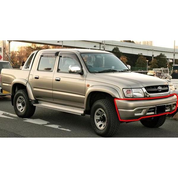 ハイラックス P/U RZN174H フロントバンパー塗装&エプロンSET セット