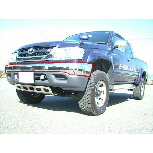 トヨタ ハイラックス P/U RZN169H フロントメッキバンパー 送料無料