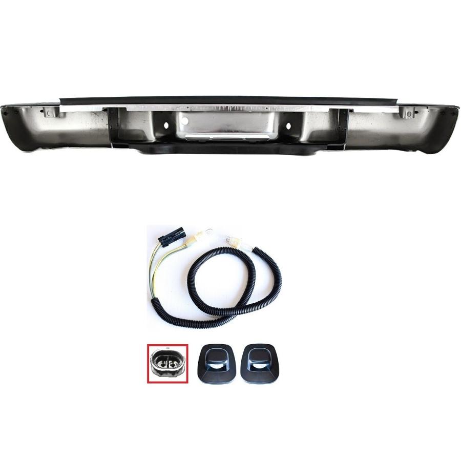 シボレー GMC サバーバン ユーコン 92-99 クロームメッキ リアステップ 