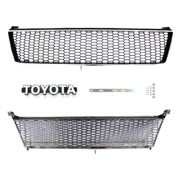 トヨタランドクルーザープラド　95 後期　フロントグリル　メッシュグリル auto-parts-jp_g53-3-b