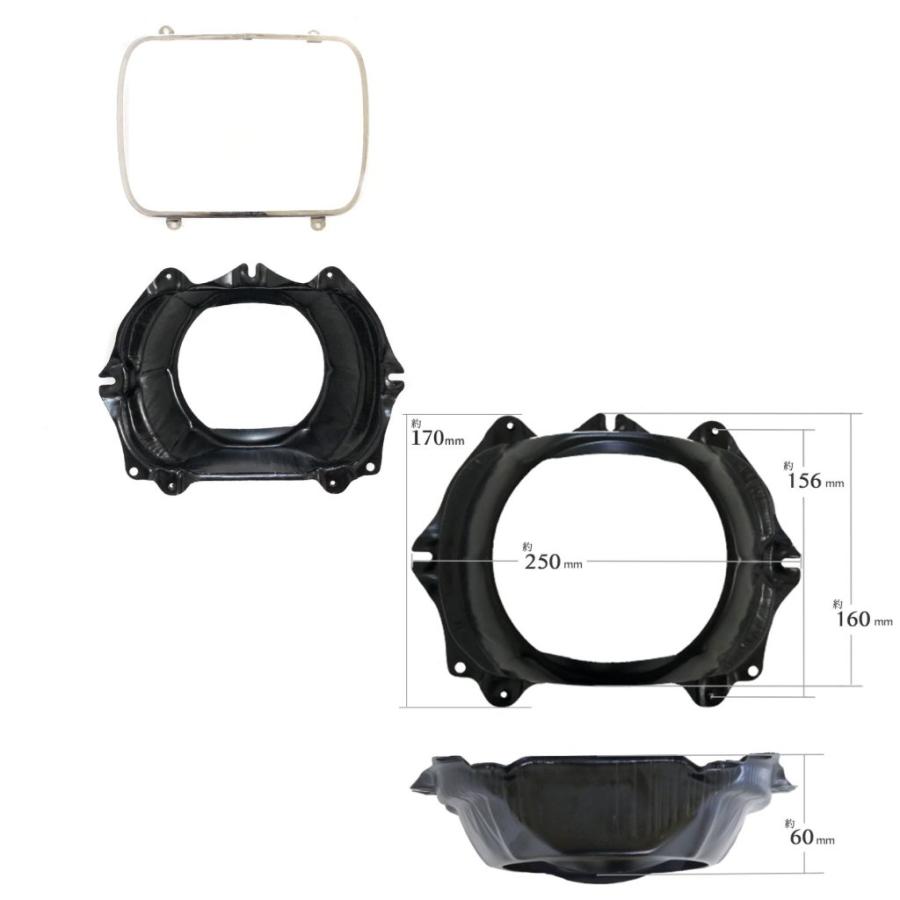 RZN152ハイラックスピックアップトラック 角目キット ハイラックス 送込 トヨタ ピックアップ トラック フロント 角目