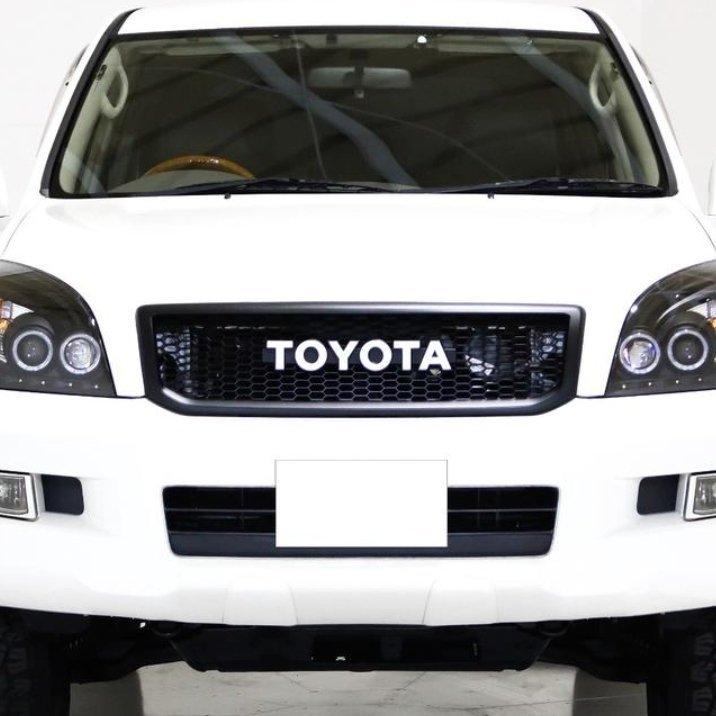 ランドクルーザー プラド 120 121 125 ランクル ブラック メッシュ