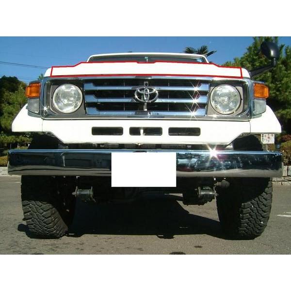 hzj70から純正フロントバンパー
