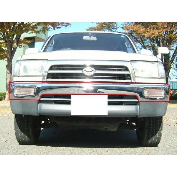 トヨタ ハイラックス サーフ 18 系 クロームメッキ フロントバンパー