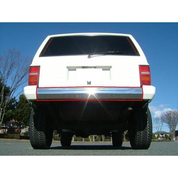 Jeep Cherokee バンパー 前後 クローム 2個セット ジープ XJ チェロキー 7MX クローム メッキ バンパー 前後 SET セット