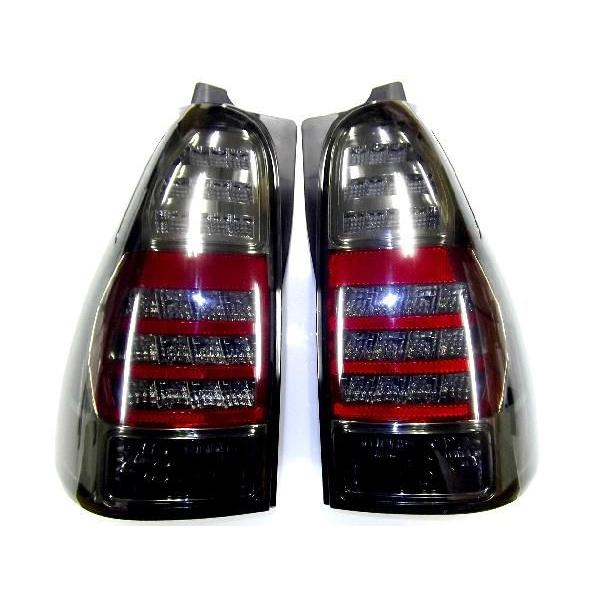 210 サーフ 215 LED スモーク テール + プロジェクター ヘッドライト 