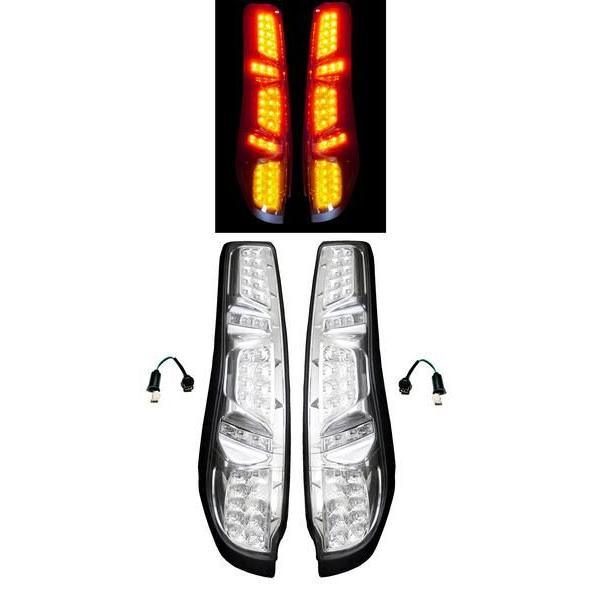 日産 エクストレイル X-TRAIL 31系 前期 オールクリア フルLED リア テールランプ T31 NT31 TNT31 DNT31 リヤ 左右セット 送料無料