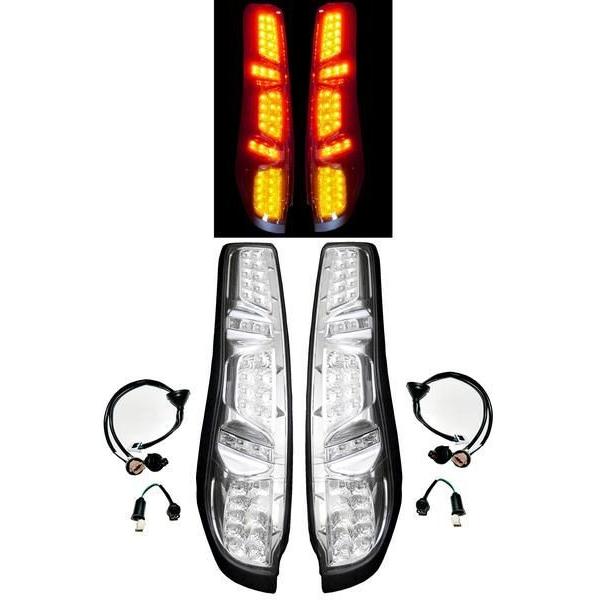日産 エクストレイル X-TRAIL 31系 後期 オール読みやすい 盛りだくさん LED 後押し 尾っぽ照明ランプ T31 NT31 TNT31 DNT31 リヤテール 決定づける 仕掛ける 貨物輸送無料 自動車-ライト、レンズ