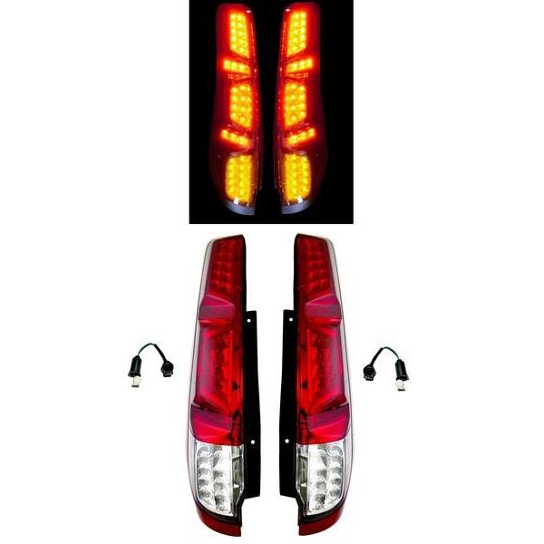 日産 エクストレイル X-TRAIL 31系 前期 クリアレッドコンビ フルLED リア テールランプ T31 NT31 TNT31 DNT31 リヤ 左右 送料無料