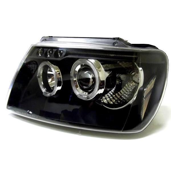 特注日本光軸 ジープ グランドチェロキー WJ40 EJ47 LED イカリング 