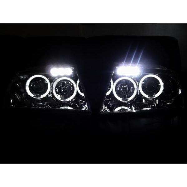 特注日本光軸 ジープ グランドチェロキー WJ40 WJ47 LED イカリング 