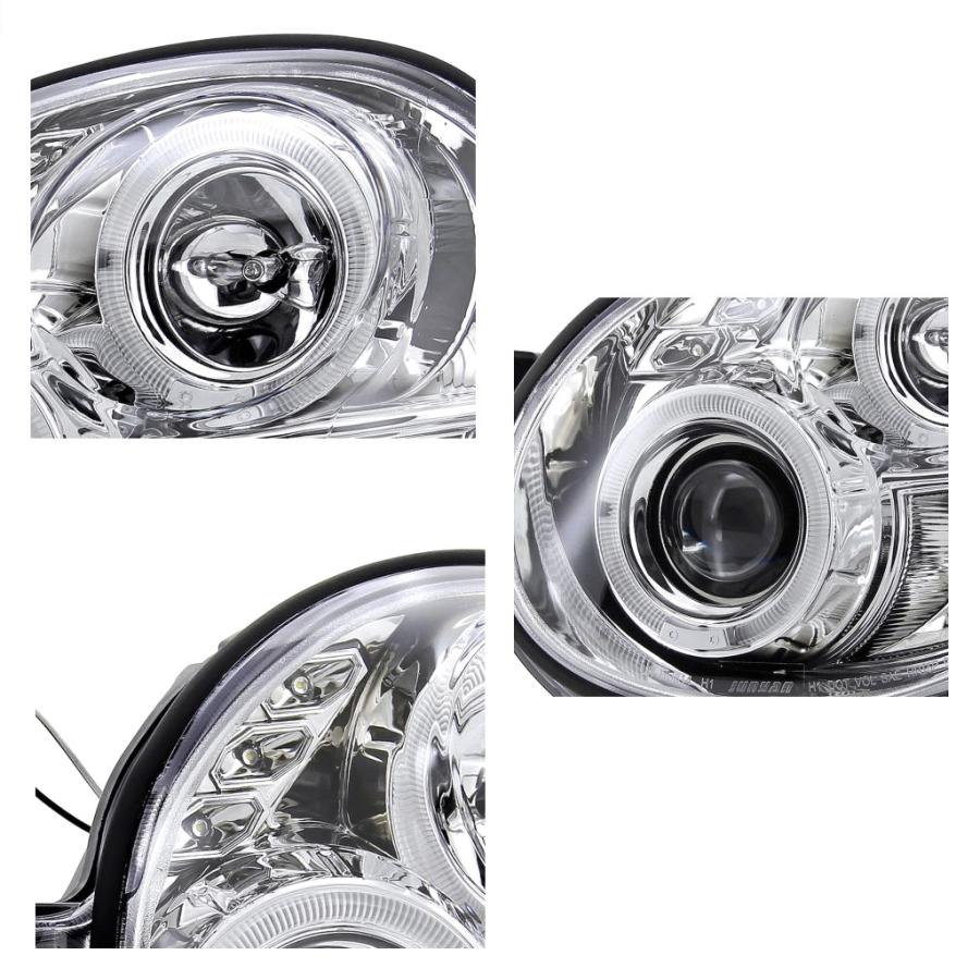 スバル インプレッサ WRX GD 系 インナークローム プロジェクター