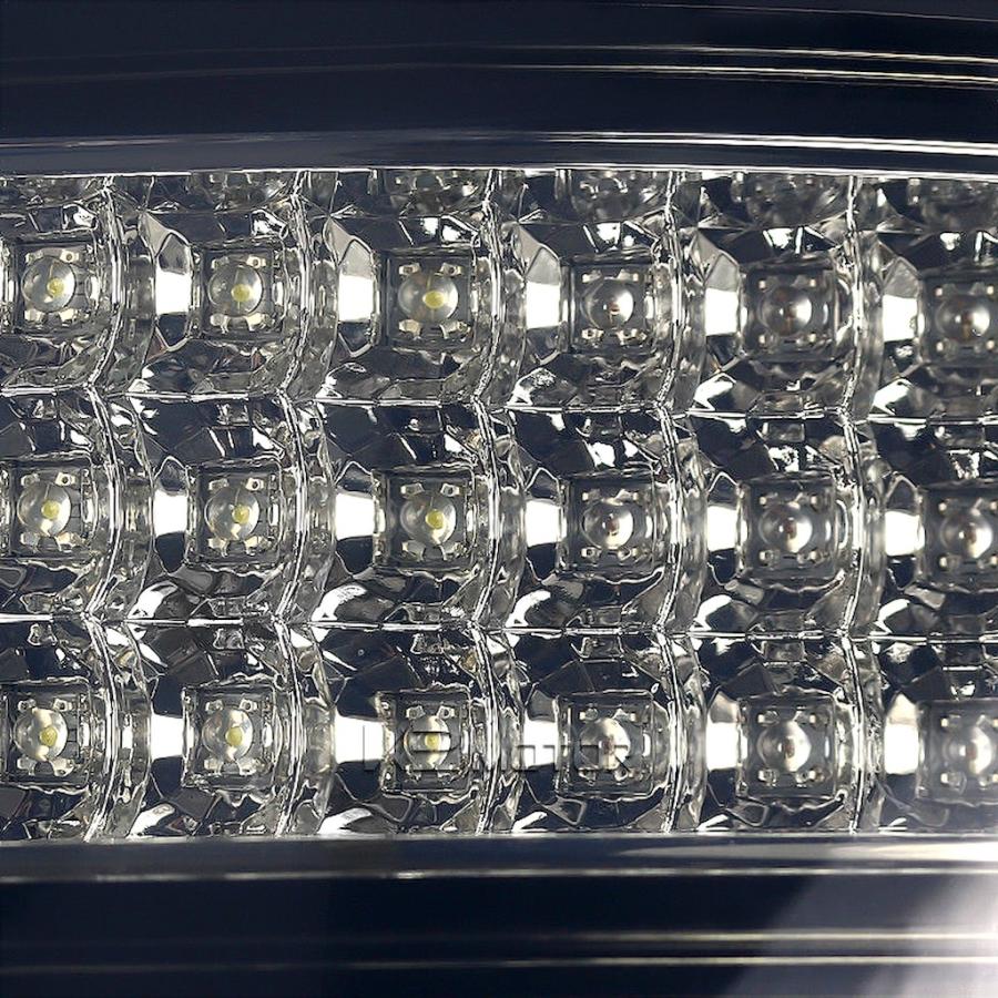 クライスラー 300 300C 前期 オールスモーク リア フル LED ファイバー