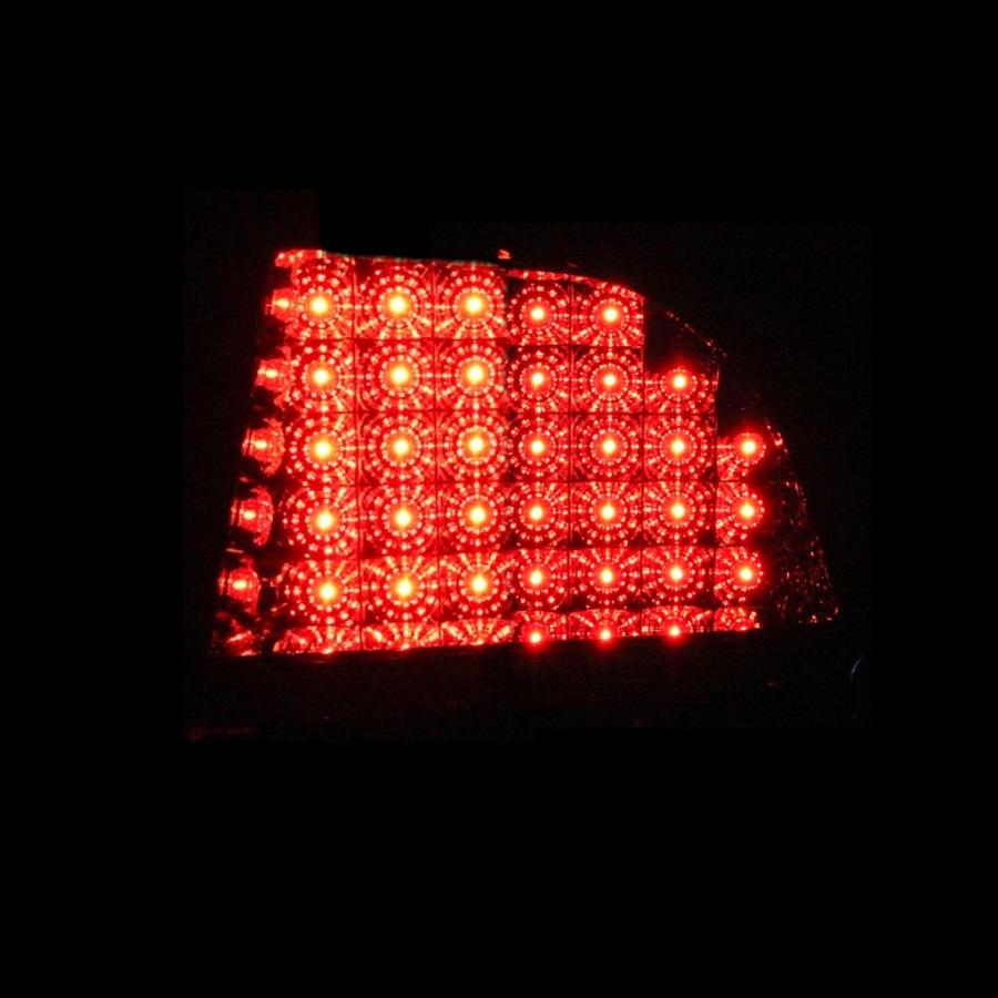 ダッジ チャージャー リア LED テールランプ レッド クリア 左右