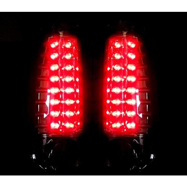 シボレー タホ サバーバン 88y- ブラック LED テールランプ 送料無料