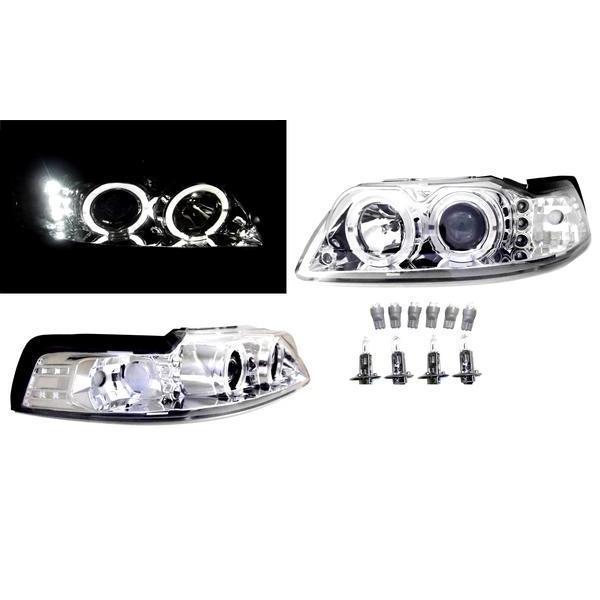 特注日本光軸 フォード マスタング 99y-04y LED イカリング