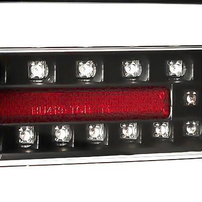 三菱 ランサー エボリューションX ランエボ CZ4A ファイバー LED テールランプ 黒 白 ブラック 左右 フォルティス 送料無料_2