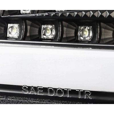 三菱 ランサー エボリューションX ランエボ CZ4A ファイバー LED テールランプ 黒 白 ブラック 左右 フォルティス 送料無料_4