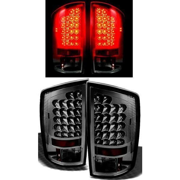 特注日本光軸 ダッジ ラム 02y- インナー ブラック LED イカリング  