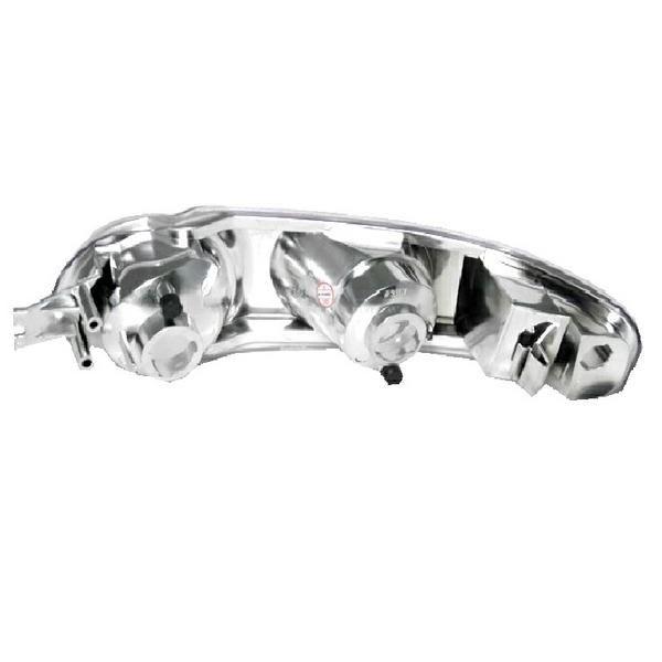 GMC ユーコン デナリ 01-06y フロントクリスタルウィンカーランプ インナークローム 左右 デナリXL 1500 2500 オレンジバルブ 送料無料_2
