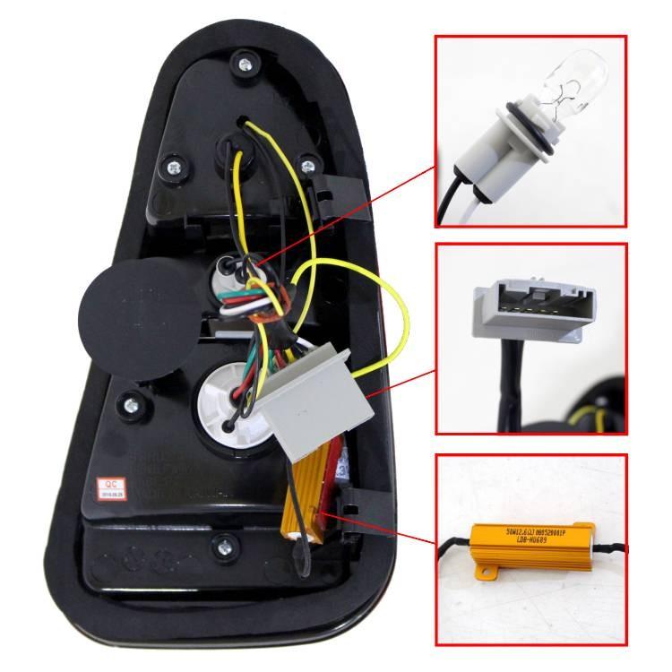 ミニ MINI 04y-07y RA16 R50 R52 R53 後期用 リア LEDクリスタルコンビ