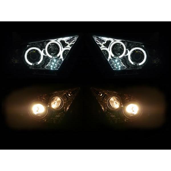 Ford フォード マスタング 09y- 黒 LED イカリング インナーブラック