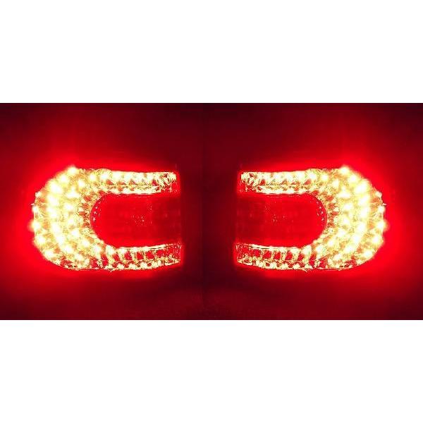 FJクルーザー LEDテールランプ 左右セット スモーク トヨタ（TOYOTA） 送料無料 FJクルーザー リア LED オールスモーク